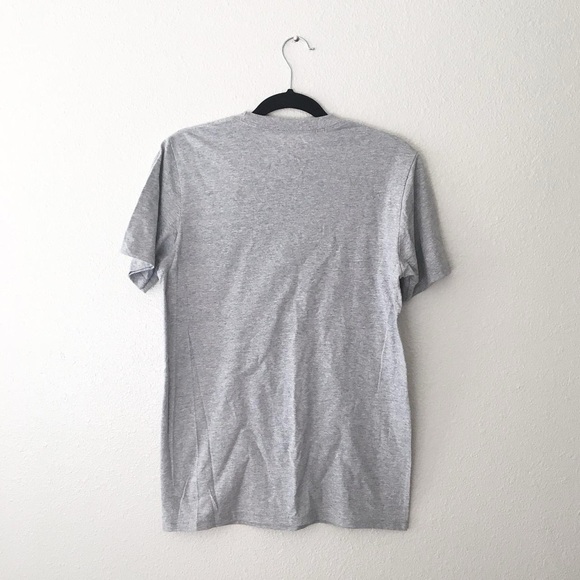 Men’s Adidas Gray T-Shirt with Yellow & Green Logo - Picture 2 of 2